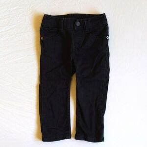 babyGap my first denim black skinny jeans 18-24 months baby toddler girl